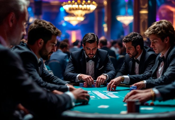 Antarmuka aplikasi mobile pisang toto menampilkan menu kasino langsung dan sportsbook