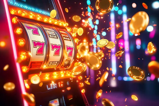 Antarmuka permainan slot mobile dengan gulungan dan simbol pembayaran di aplikasi pisang toto